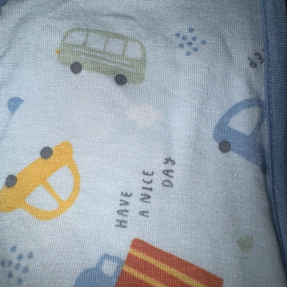 Cozy Critter and Vehicle Print Kids Footies - Picture 4 of 6